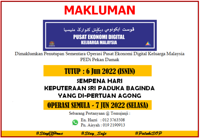 CUTI HARI KEPUTERAAN BAGINDA JUN 2022