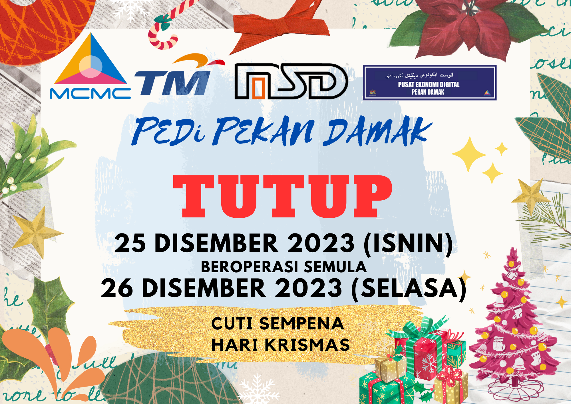 CUTI HARI KRISMAS 2023