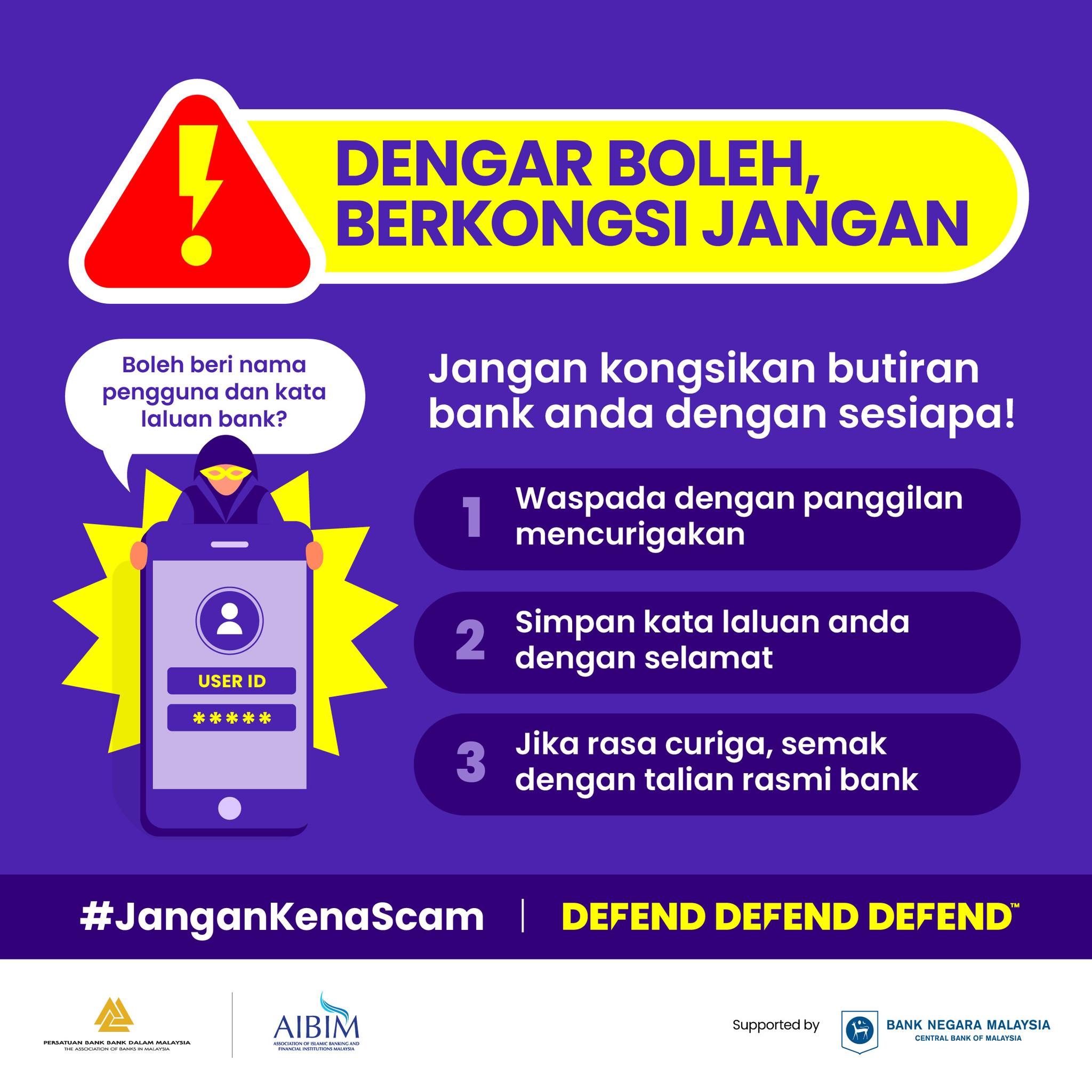 DENGAR BOLEH BERKONGSI JANGAN