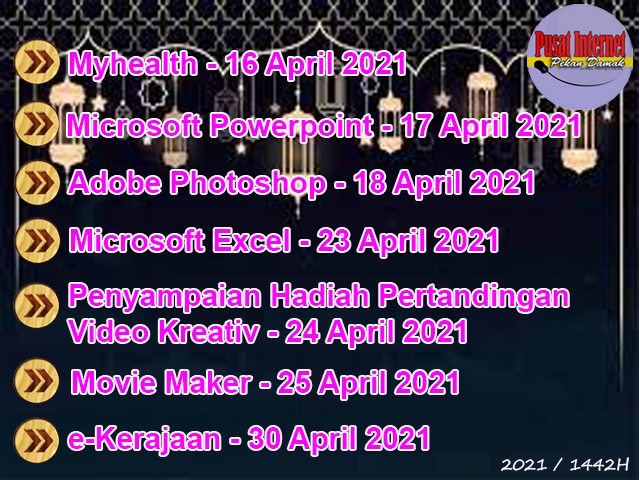 JADUAL AKTIVITI APRIL 2021