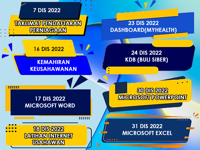 JADUAL AKTIVITI DISEMBER 2022