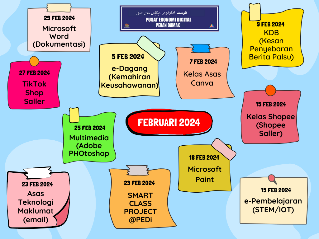 JADUAL AKTIVITI FEBRUARI 2024