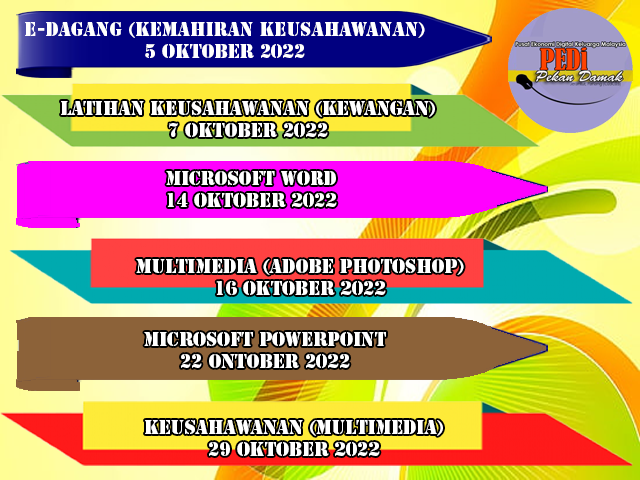 JADUAL AKTIVITI OKTOBER 2022