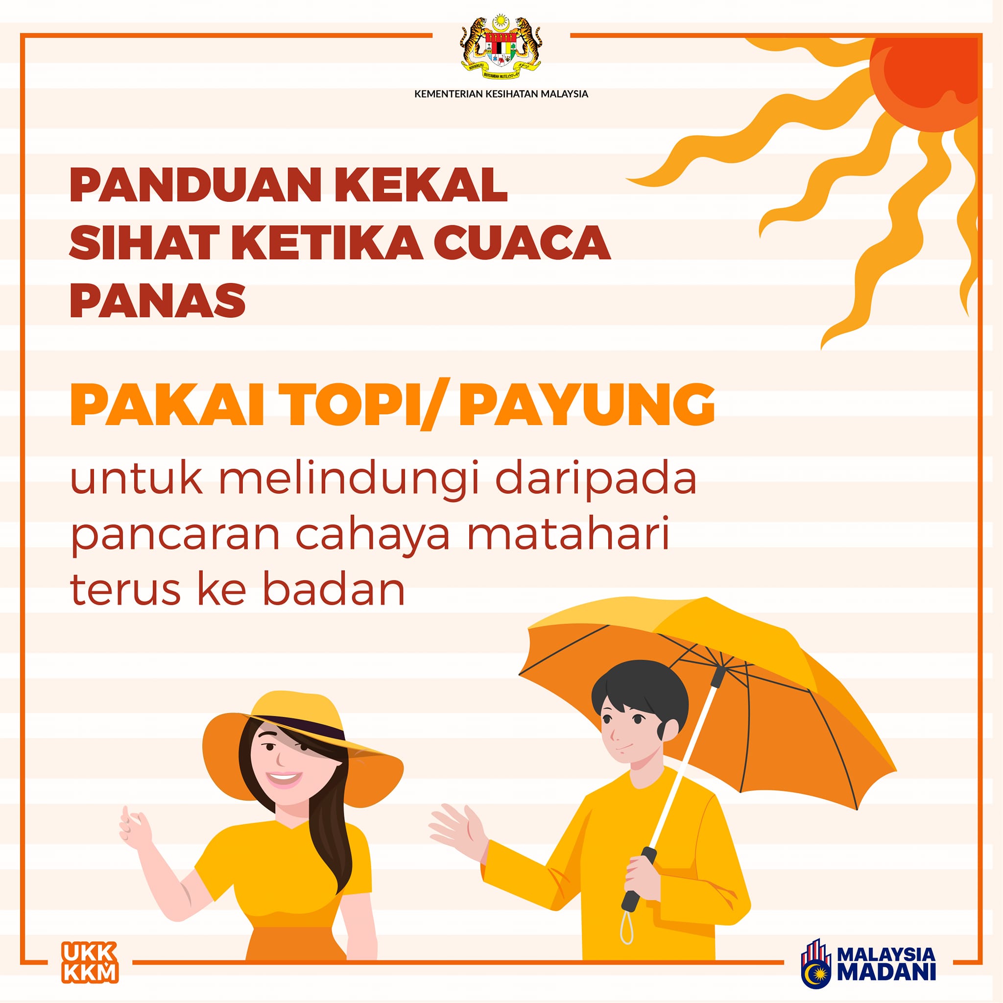 PANDUAN KEKAL SIHAT KETIKA CUACA PANAS MEI2023